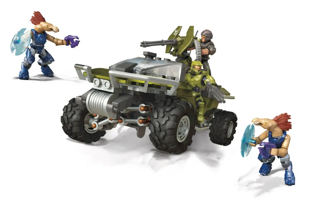 Halo Infinite Mega Construx Pro Builders Bauset Warthog Rally