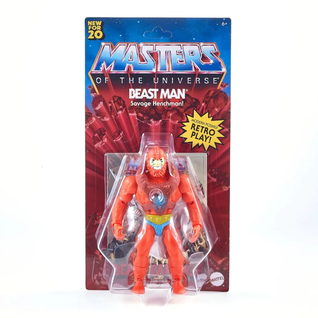 Masters of the Universe Origins 2020 Beast Man Actionfigur 14 cm
