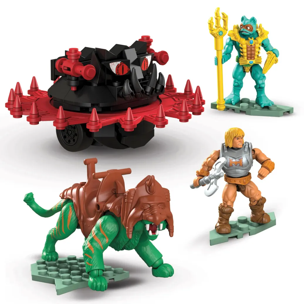 Masters of the Universe Battle Cat vs. Roton Mega Construx Probuilders Bauset