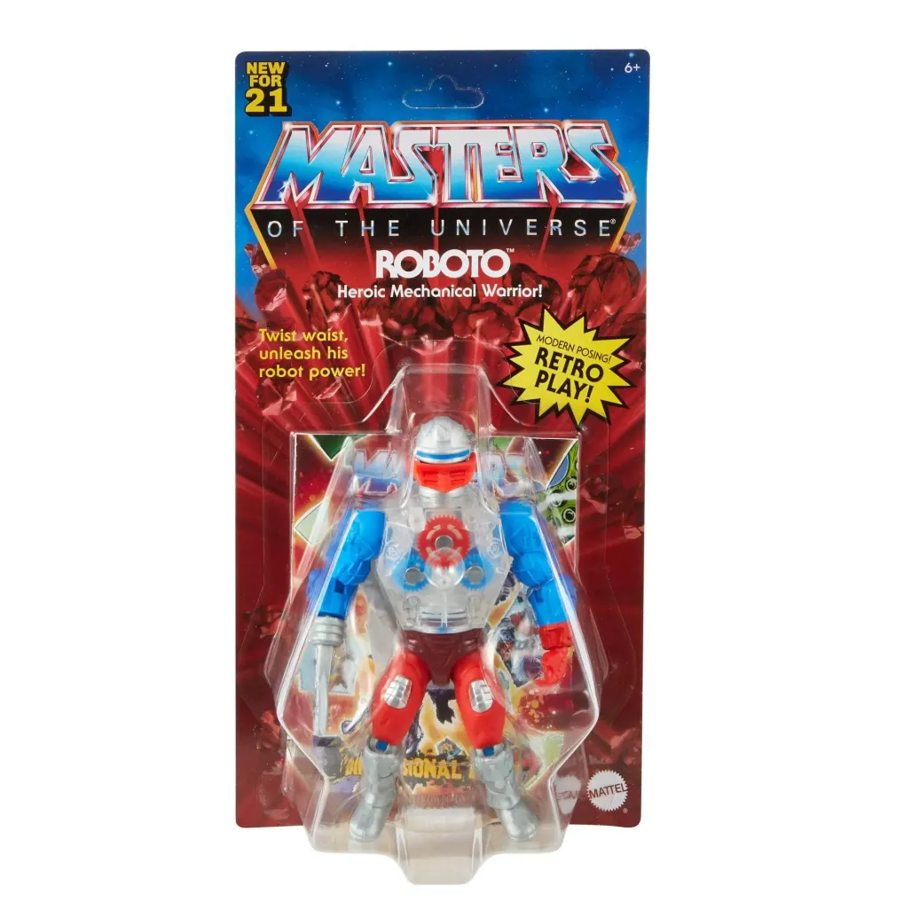 Masters of the Universe Origins 2021 Roboto Actionfigur 14 cm