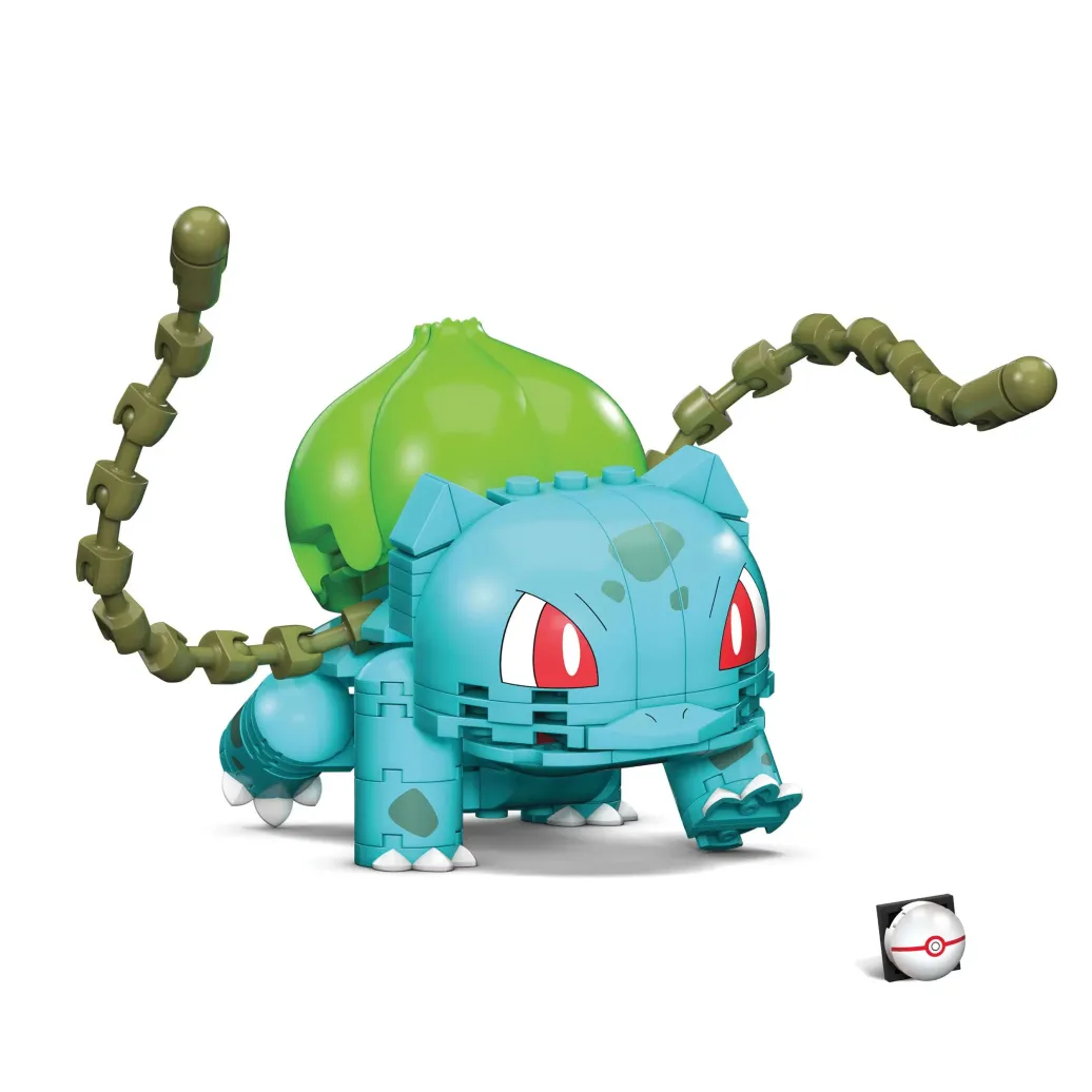 Pokémon Mega Construx Wonder Builders Bauset Bisasam 10 cm