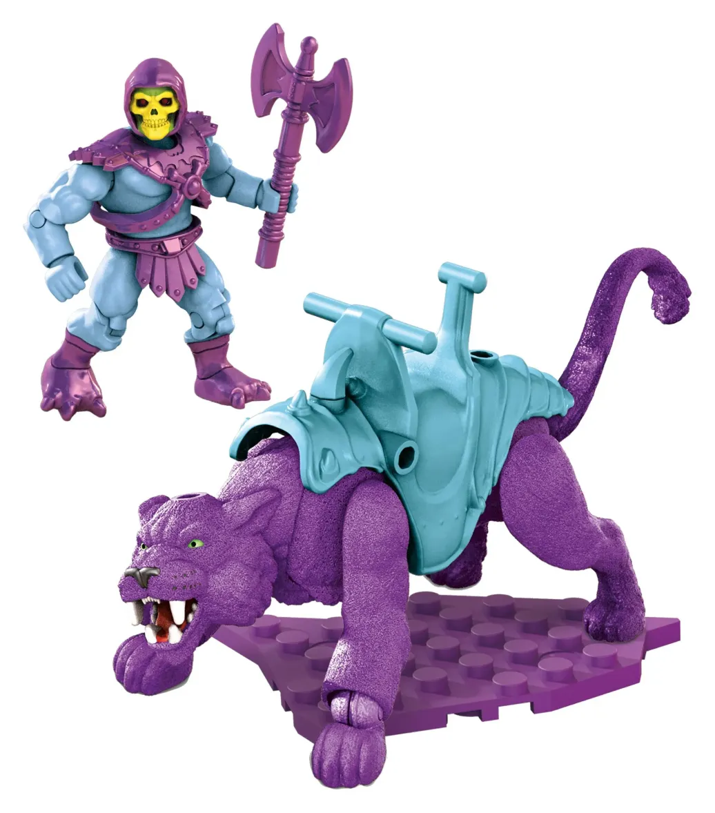 Masters of the Universe Skeletor & Panthor Mega Construx Probuilders Bauset