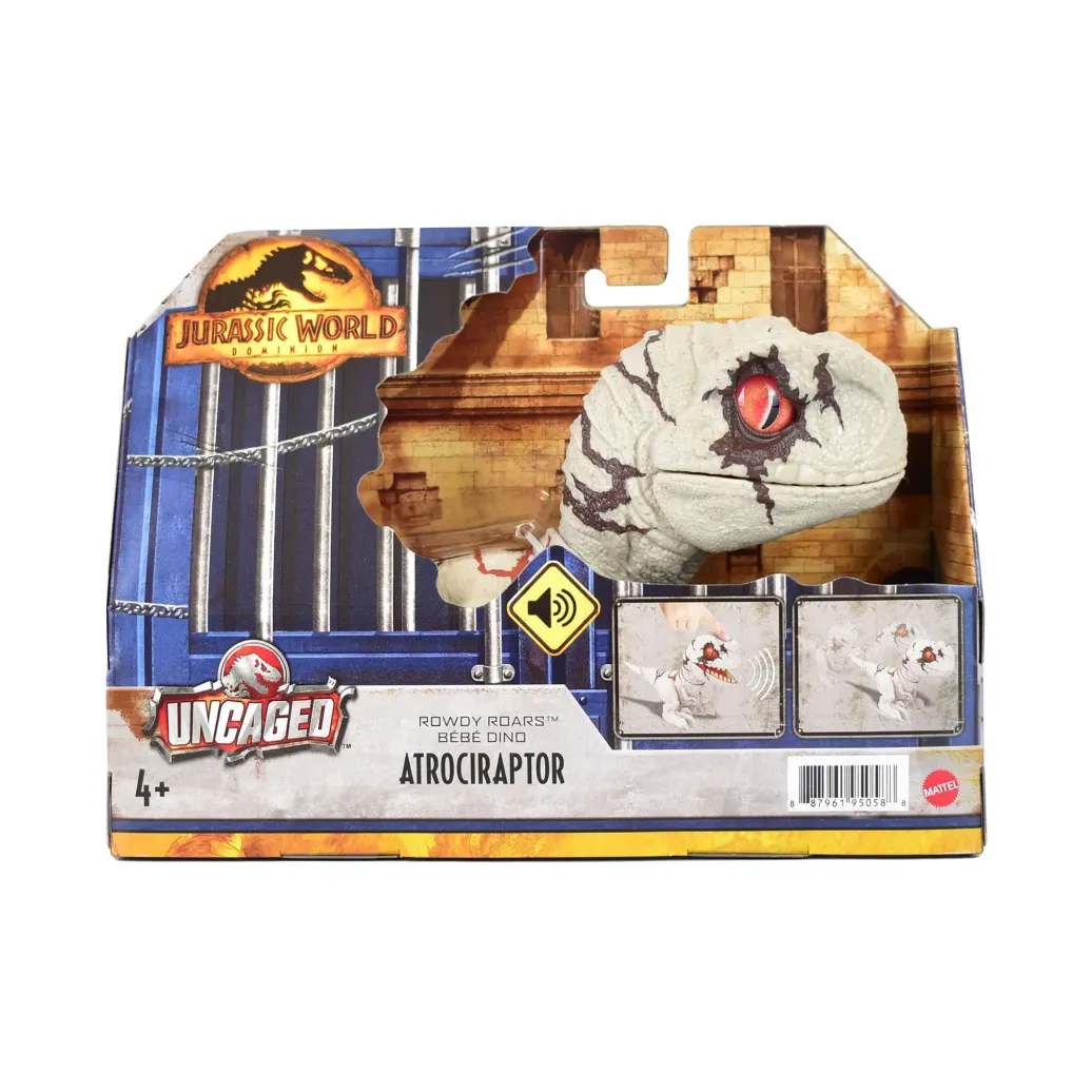 Jurassic World: Dominion Uncaged Rowdy Roars Actionfigur Atrociraptor