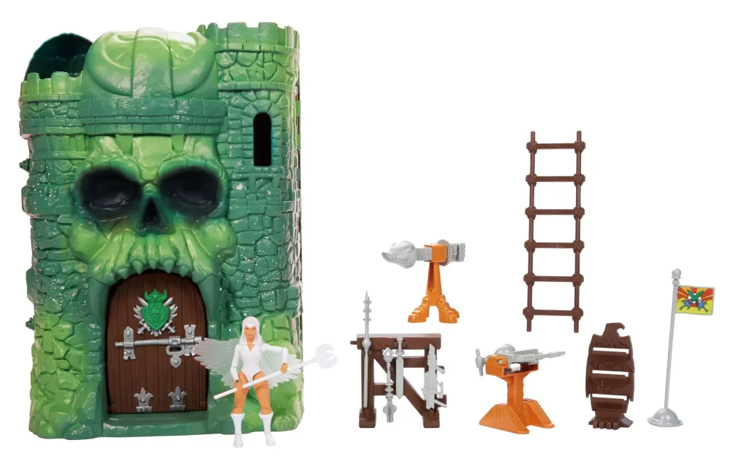 Masters of the Universe Origins 2021 Castle Grayskull mit Sorceress Figur