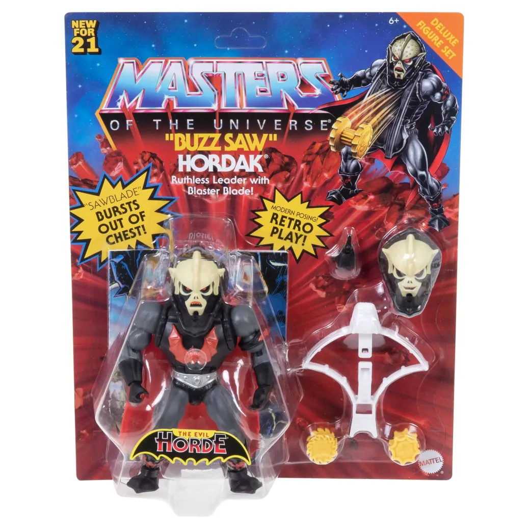 Masters of the Universe Deluxe Actionfigur 2021 Buzz Saw Hordak 14 cm