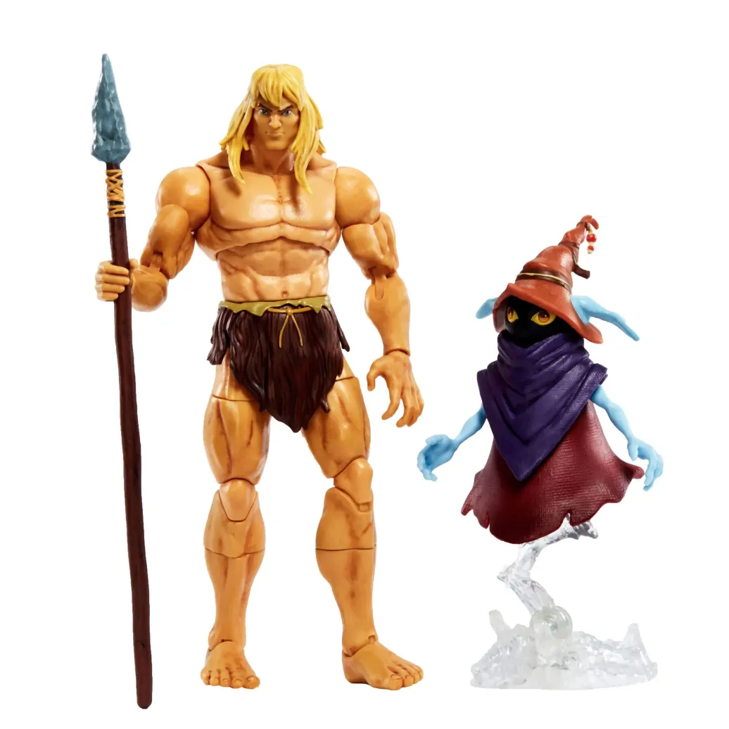 Masters of the Universe: Revelation Masterverse Actionfiguren 2022 Deluxe Savage He-Man & Orko 18 cm