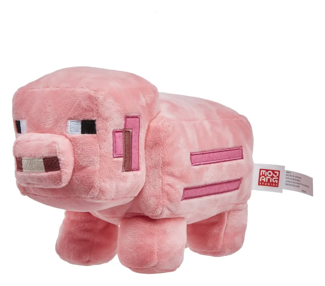 Minecraft Plüschfigur Pig 20 cm