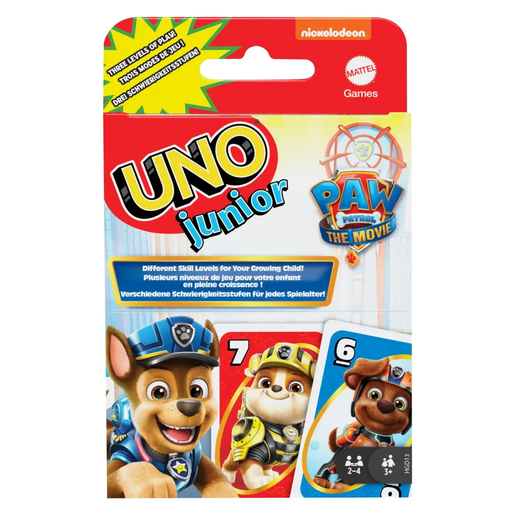 Paw Patrol Kartenspiel UNO Junior
