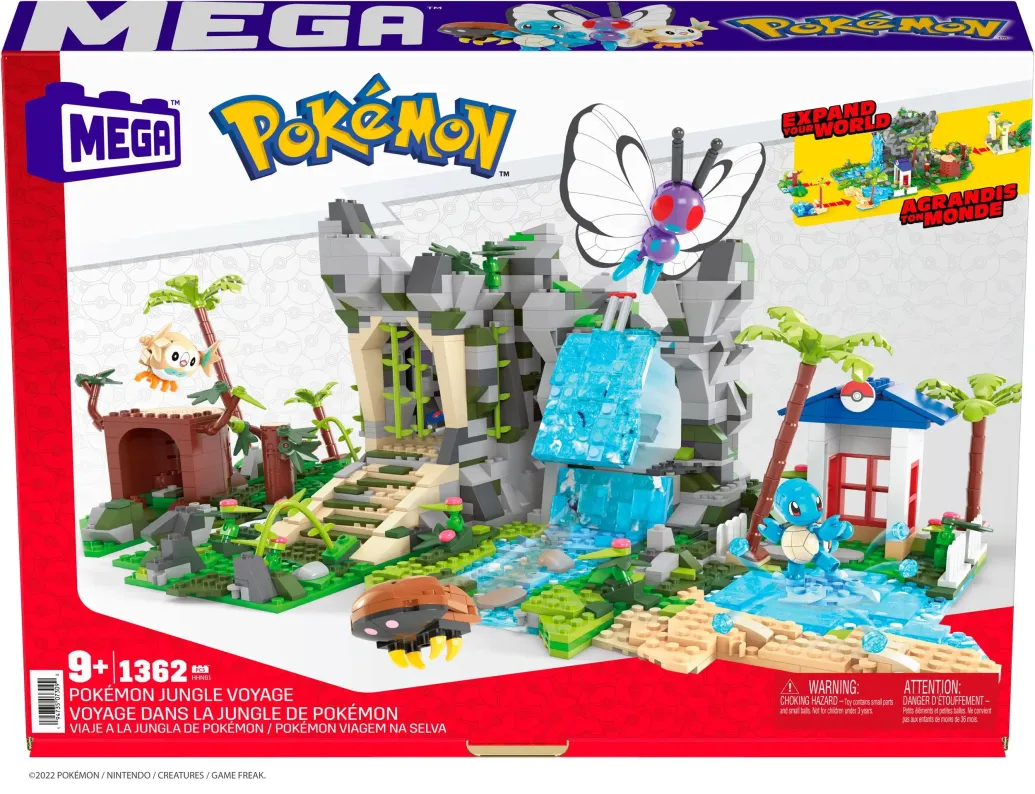 Pokémon Mega Construx Bauset Pokémon Jungle Voyage