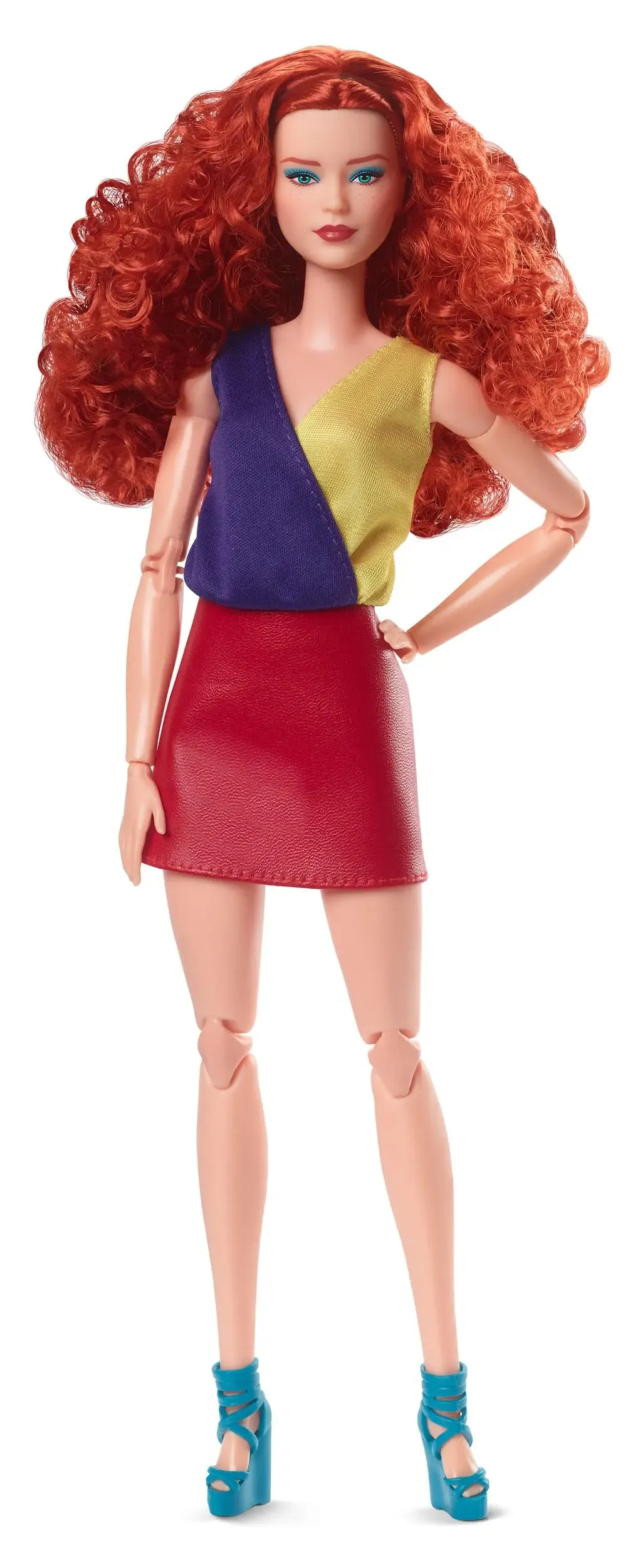 Barbie Signature Barbie Looks Puppe Model #13 Red Hair, Red Skirt