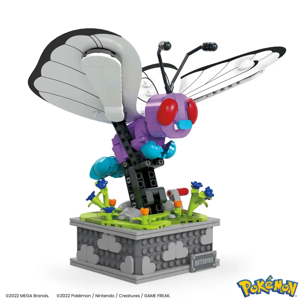 Pokémon Mega Construx Bauset Motion Smettbo