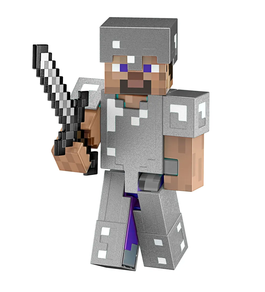 Minecraft Diamond Level Actionfigur Steve 14 cm