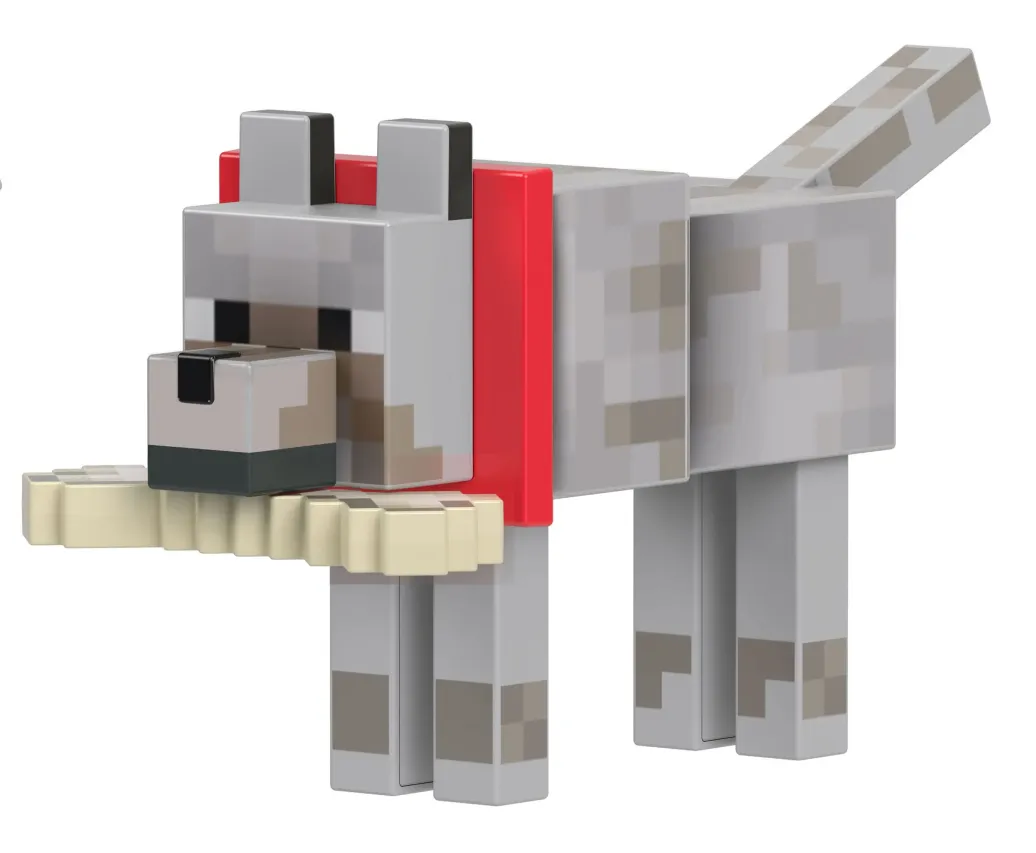 Minecraft Diamond Level Actionfigur Wolf 14 cm