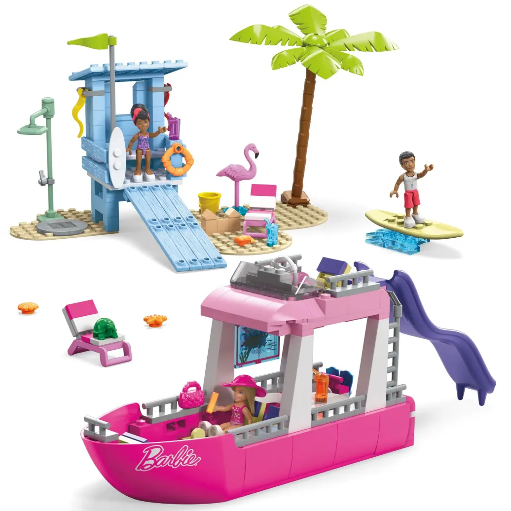 Barbie MEGA Bauset Malibu Traumboot