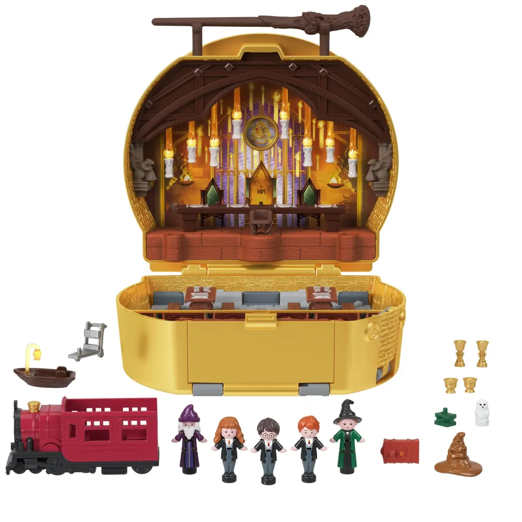 Harry Potter Polly Pocket Schatulle mit Minifiguren