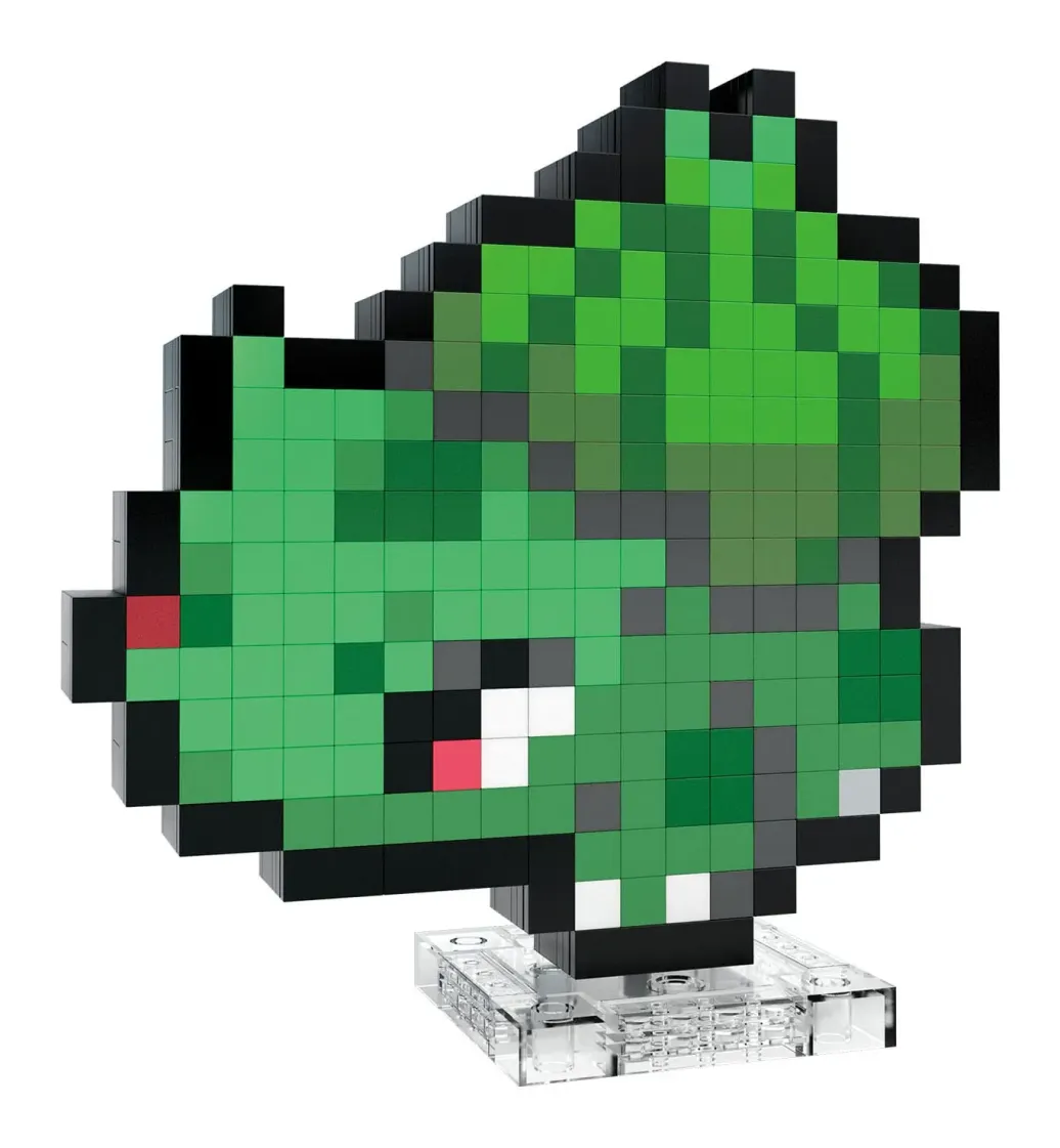 Pokémon MEGA Bauset Bisasam Pixel Art
