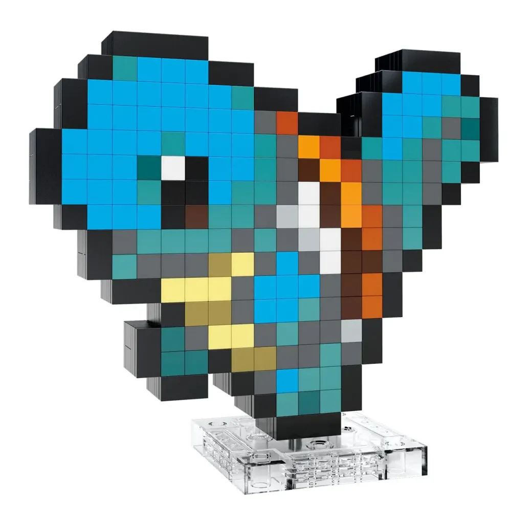 Pokémon MEGA Bauset Schiggy Pixel Art