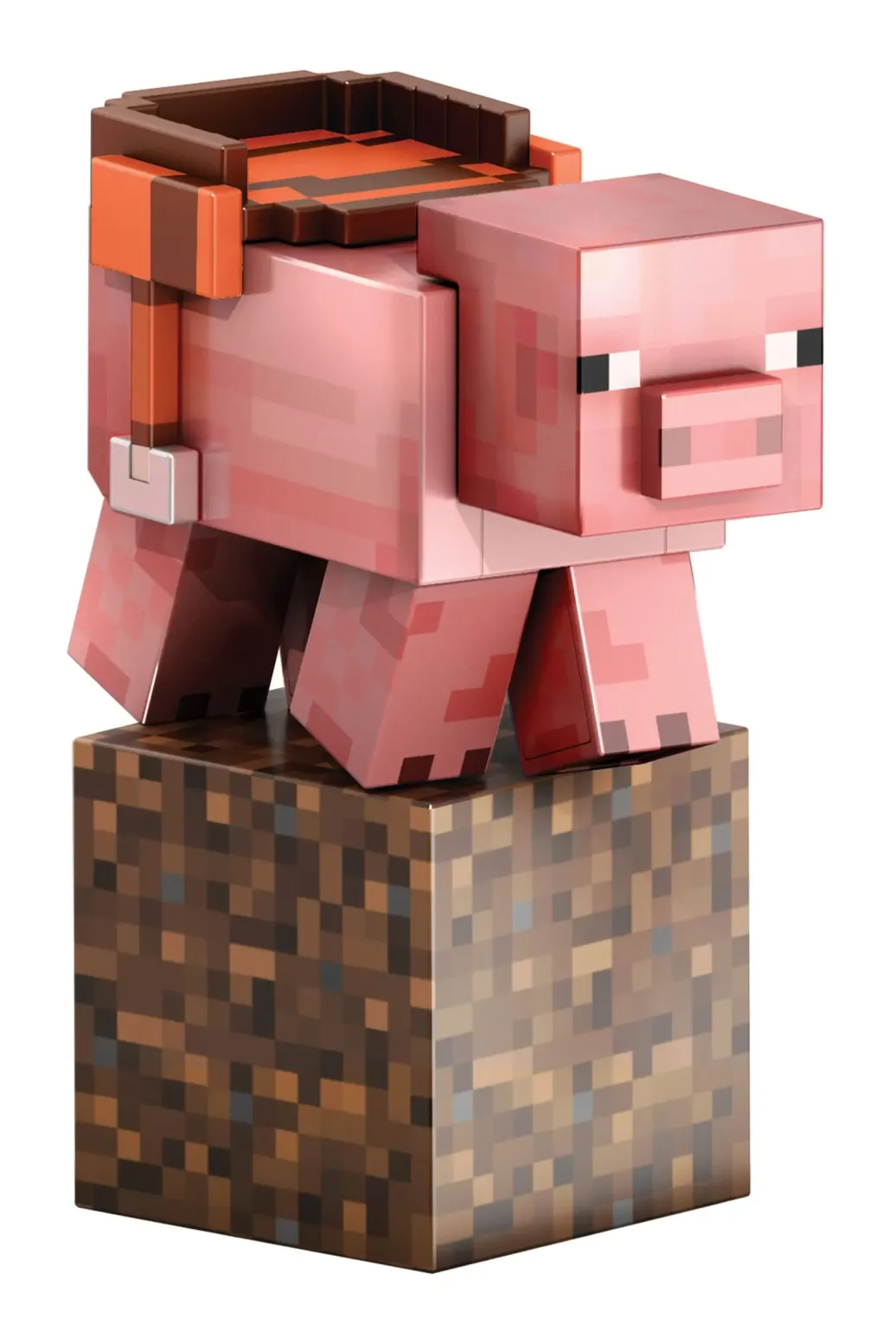 Minecraft Diamond Level Actionfigur Schwein 14 cm