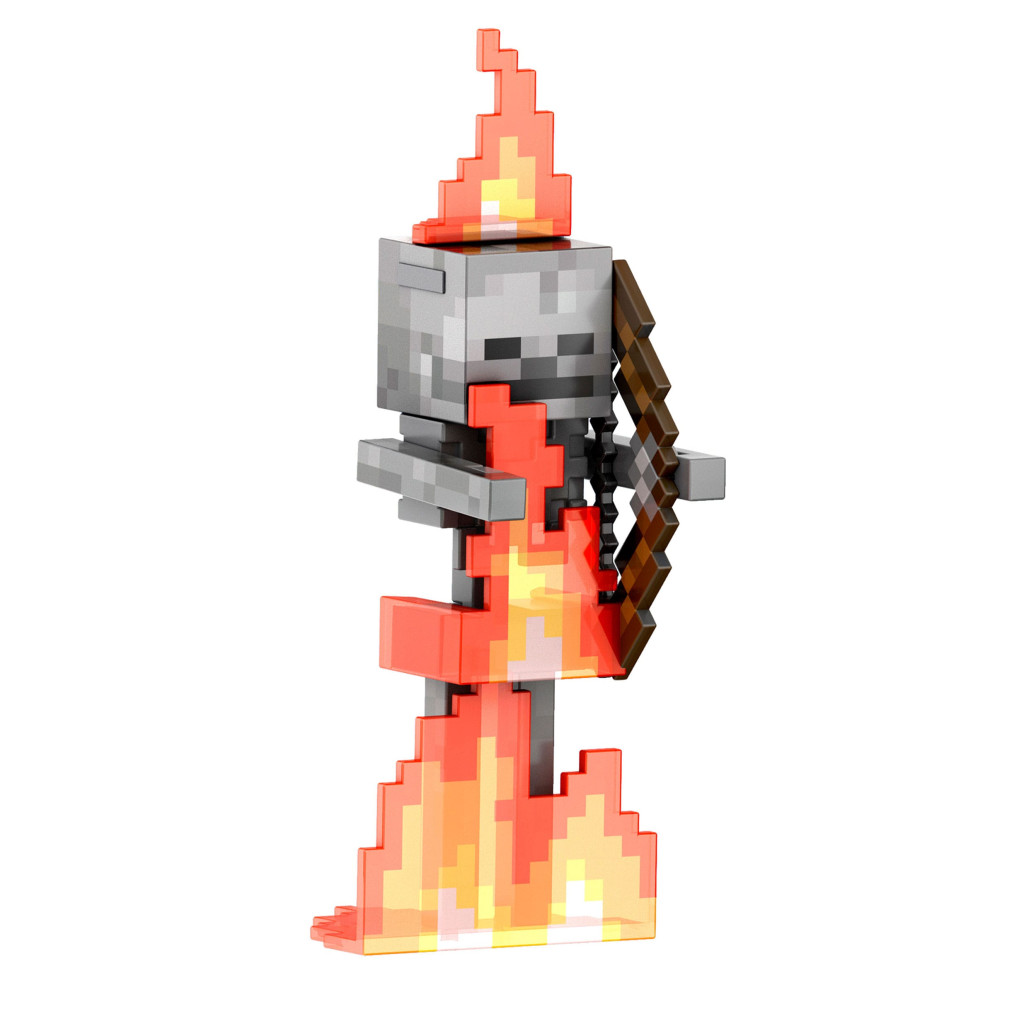 Minecraft Diamond Level Actionfigur Skelett 14 cm