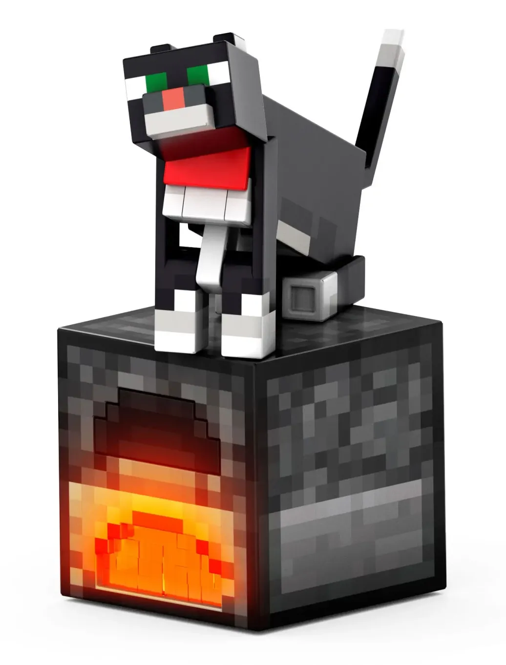 Minecraft Diamond Level Actionfigur Tuxedo-Katze 14 cm