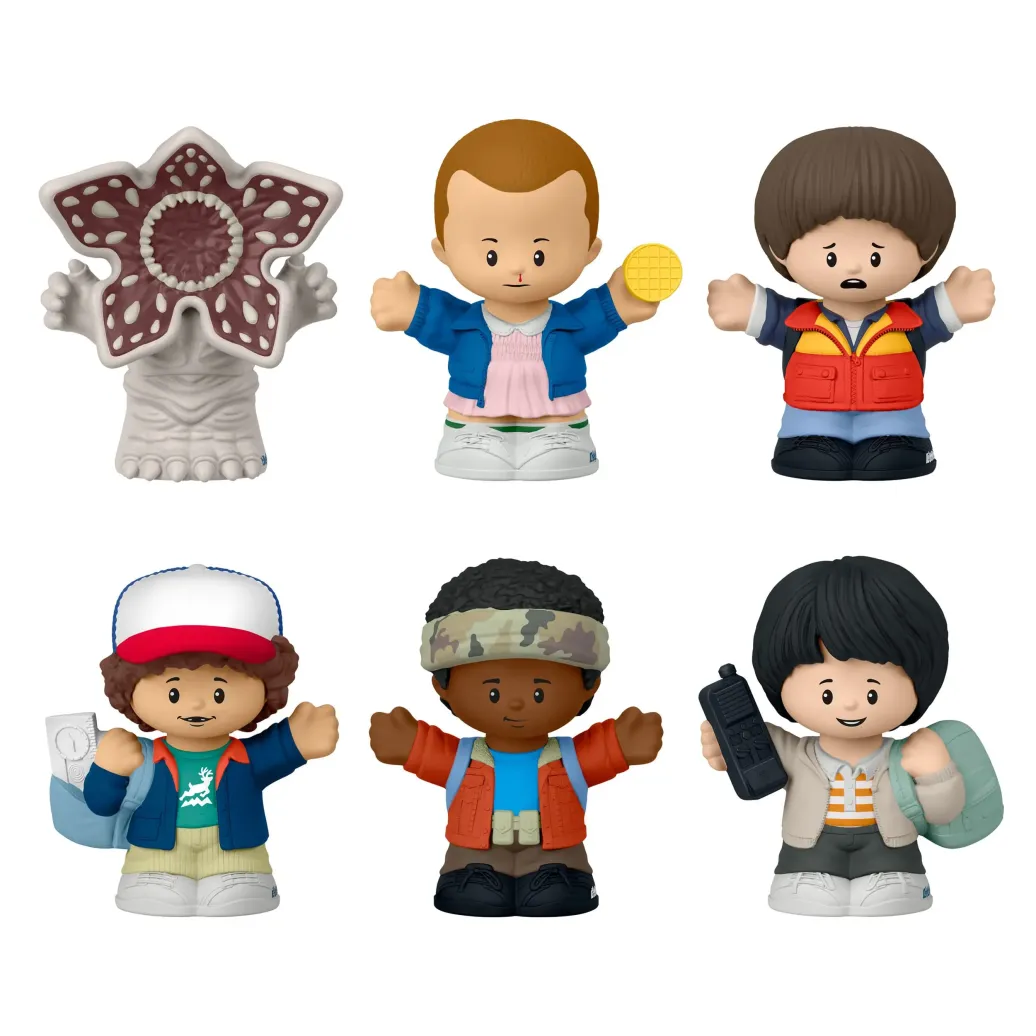 Stranger Things Fisher-Price Little People Collector Minifiguren 6er-Pack Castle Byers 7 cm