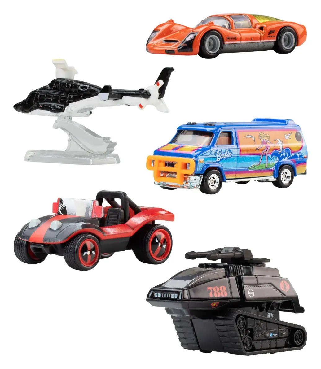 Hot Wheels Premium Die-Cast Fahrzeuge 1/64 Pop Culture 979Q Sortiment (10)
