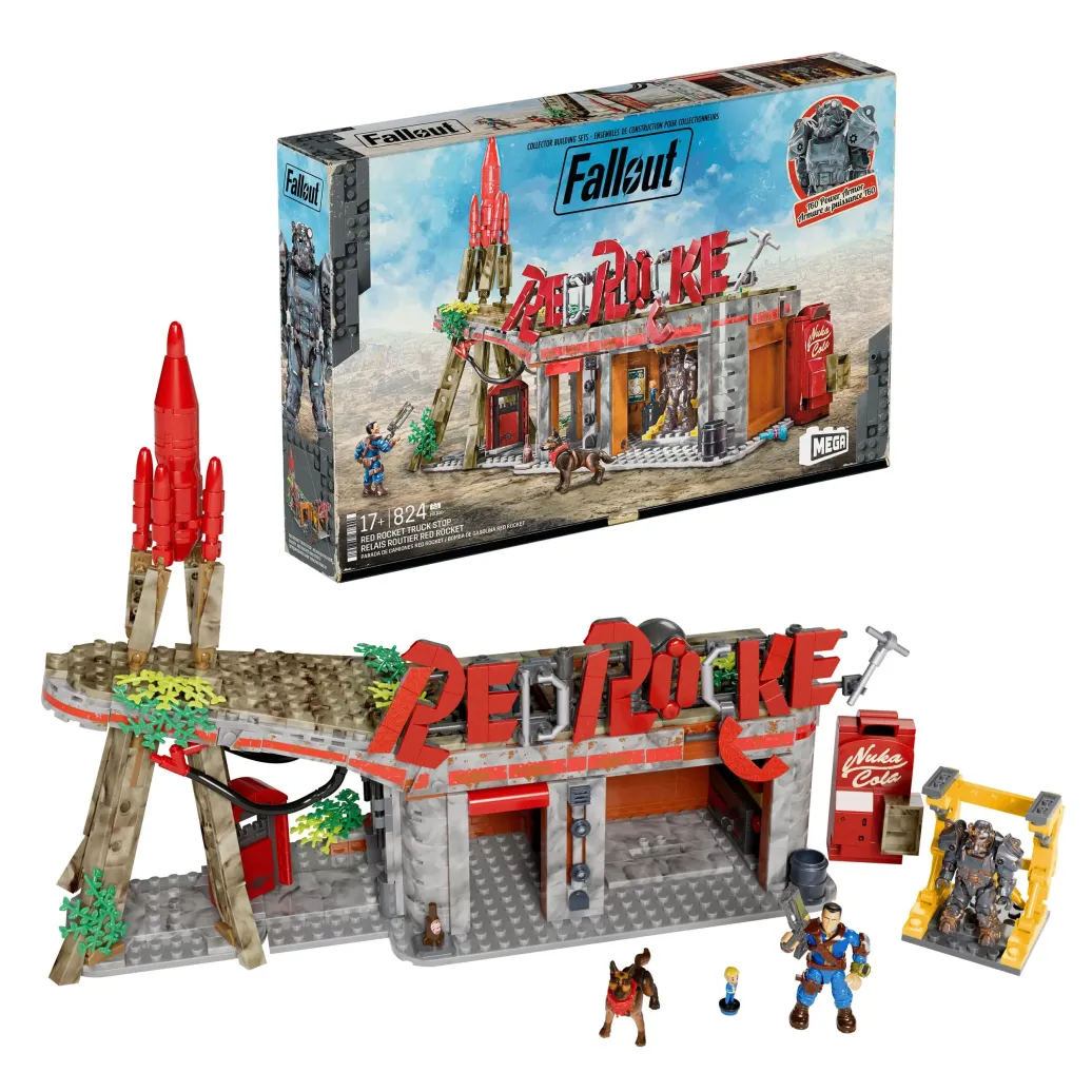Fallout MEGA Bauset Red Rocket Truck Stop