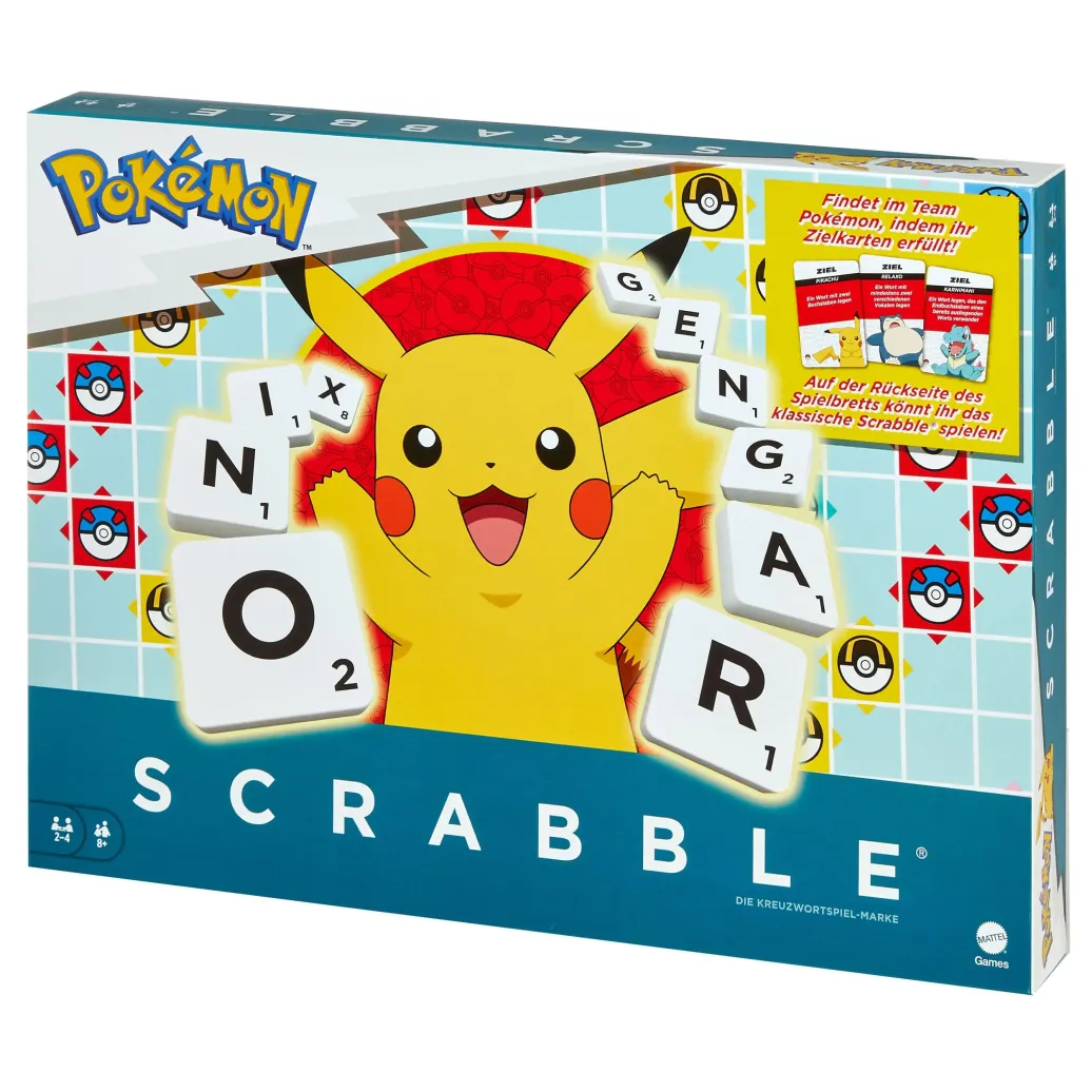 Pokémon Brettspiel Scrabble *Deutsche Version*
