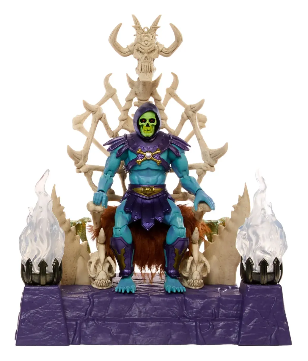 Masters of the Universe: New Eternia Masterverse Actionfigur Skeletor & Throne 18 cm
