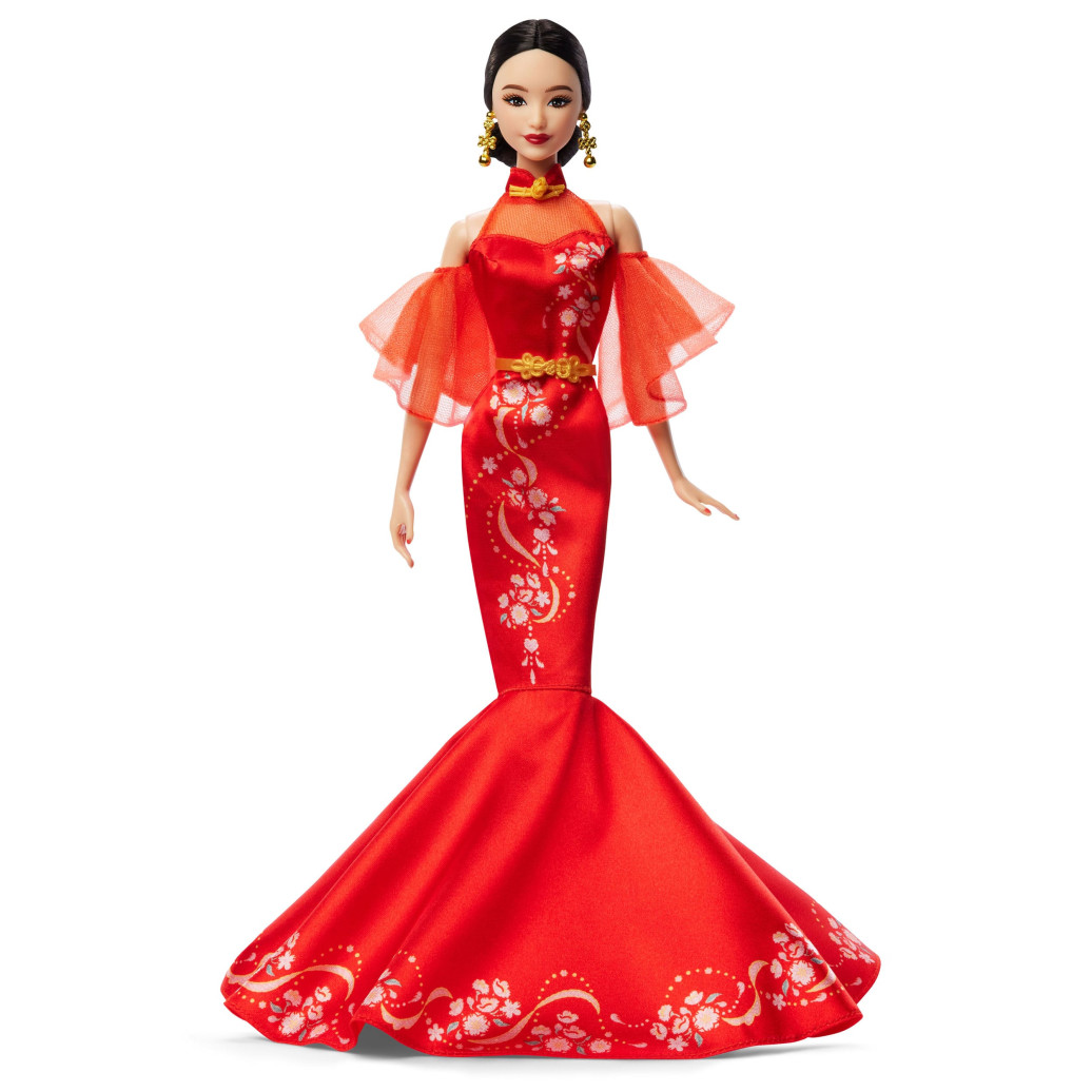 Barbie Signature Puppe Lunar New Year with Qipao Dress