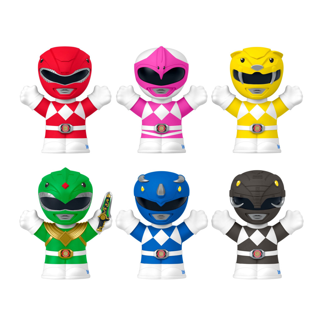 Mighty Morphin Power Rangers Little People Collector Minifiguren 6er-Pack 7 cm