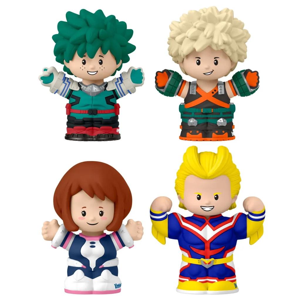 My Hero Academia Little People Collector Minifiguren 4er-Pack 7 cm