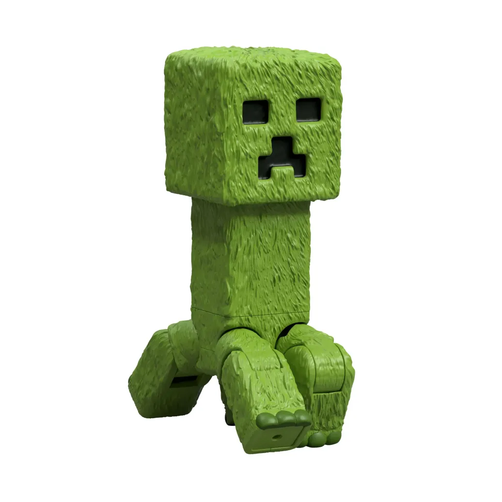 Ein Minecraft Film Actionfigur Creeper 10 cm