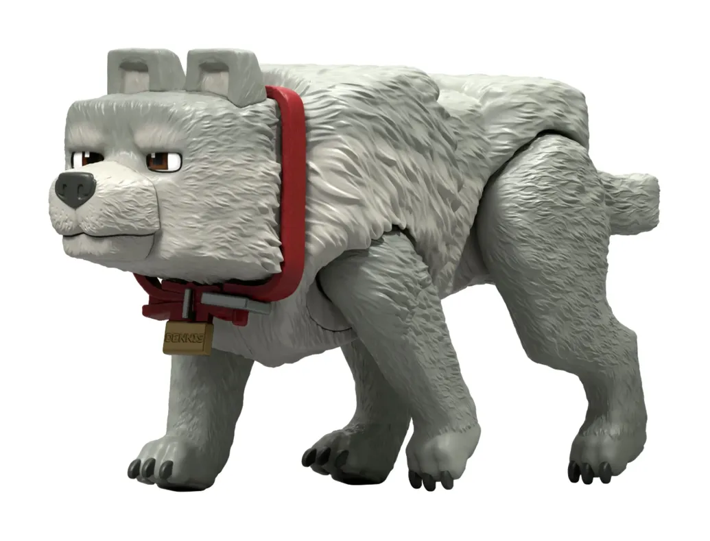 Ein Minecraft Film Actionfigur Dennis der Wolf 10 cm