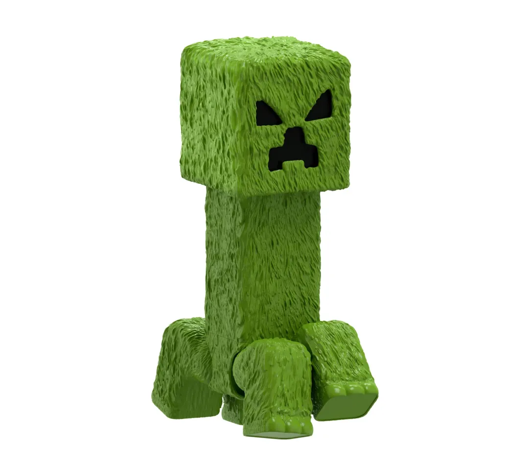 Ein Minecraft Film Actionfigur Creeper 30 cm