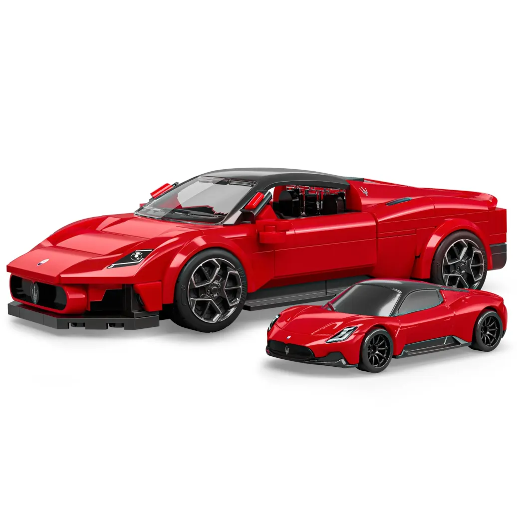 Mattel Brick Shop Hot Wheels Speed Series Bauset 1/32 Maserati MC20