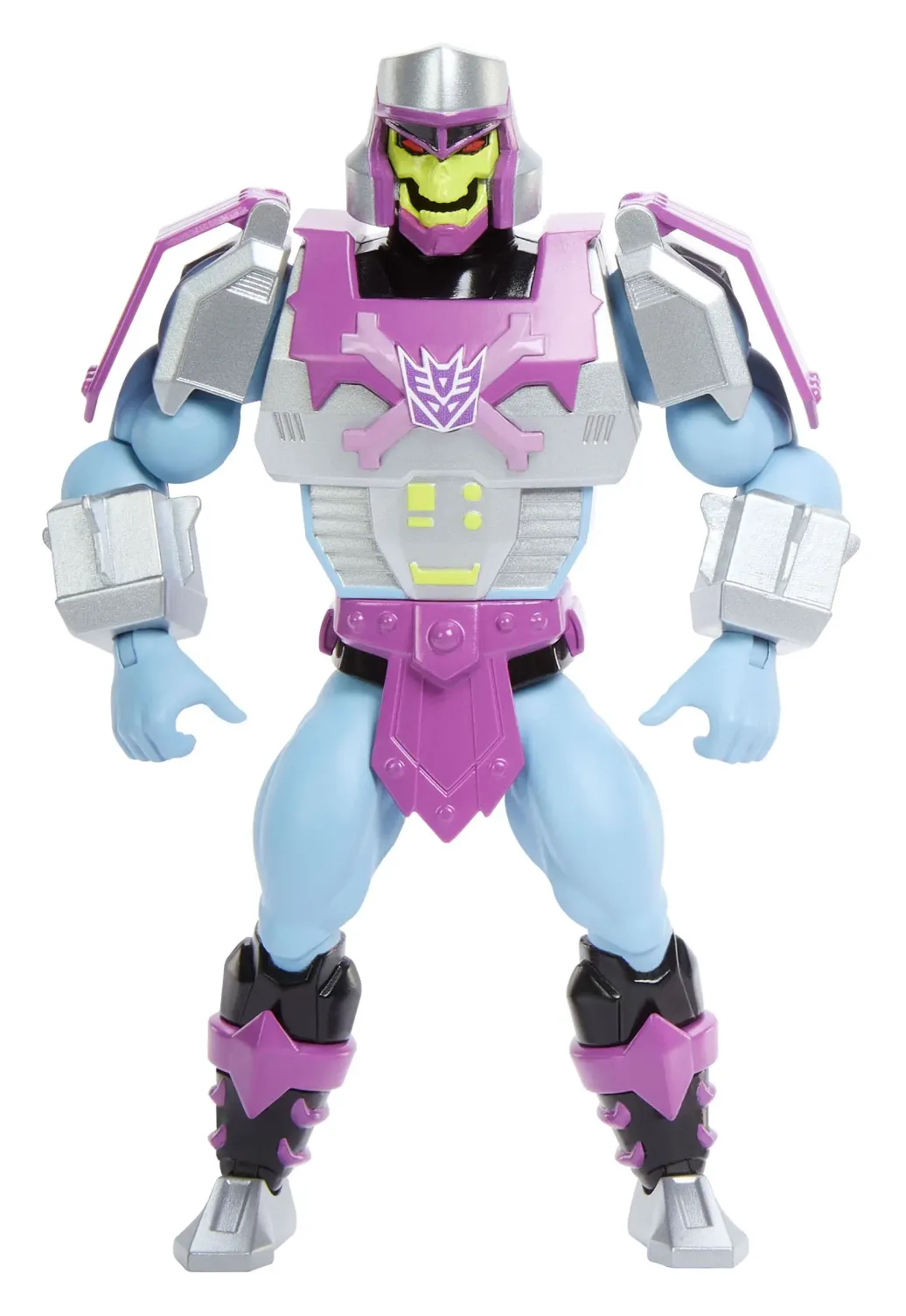Masters of the Universe x Transformers Actionfigur Megatron Armor Skeletor heo European Exclusive 14 cm