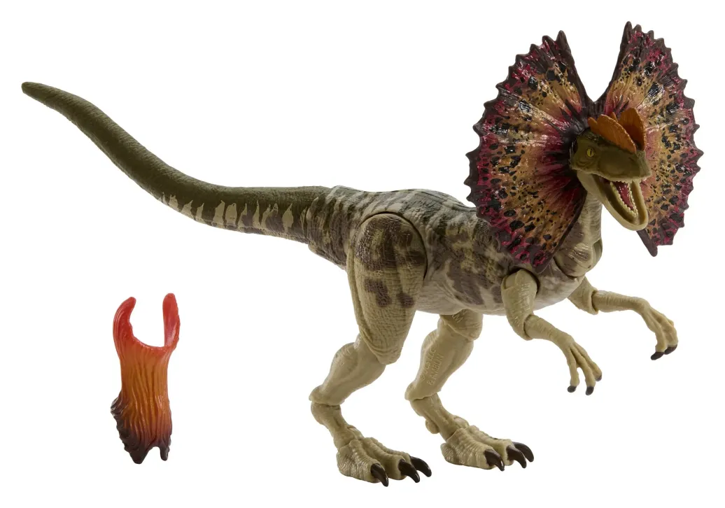 Jurassic World: Die Wiedergeburt Hammond Collection Actionfigur Dilophosaurus