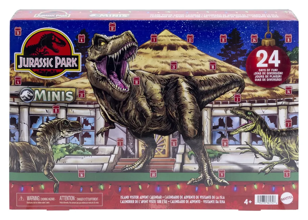 Jurassic Park Minis Adventskalender Island Visitor