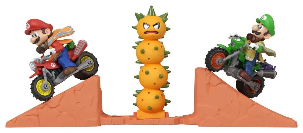 Der Super Mario Galaxy Film Hot Wheels Spielset Mario & Luigi Wüstensprung