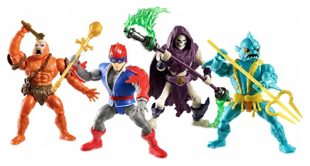 Masters of the Universe Origins Actionfiguren 4er-Pack Battle for Subternia 14 cm
