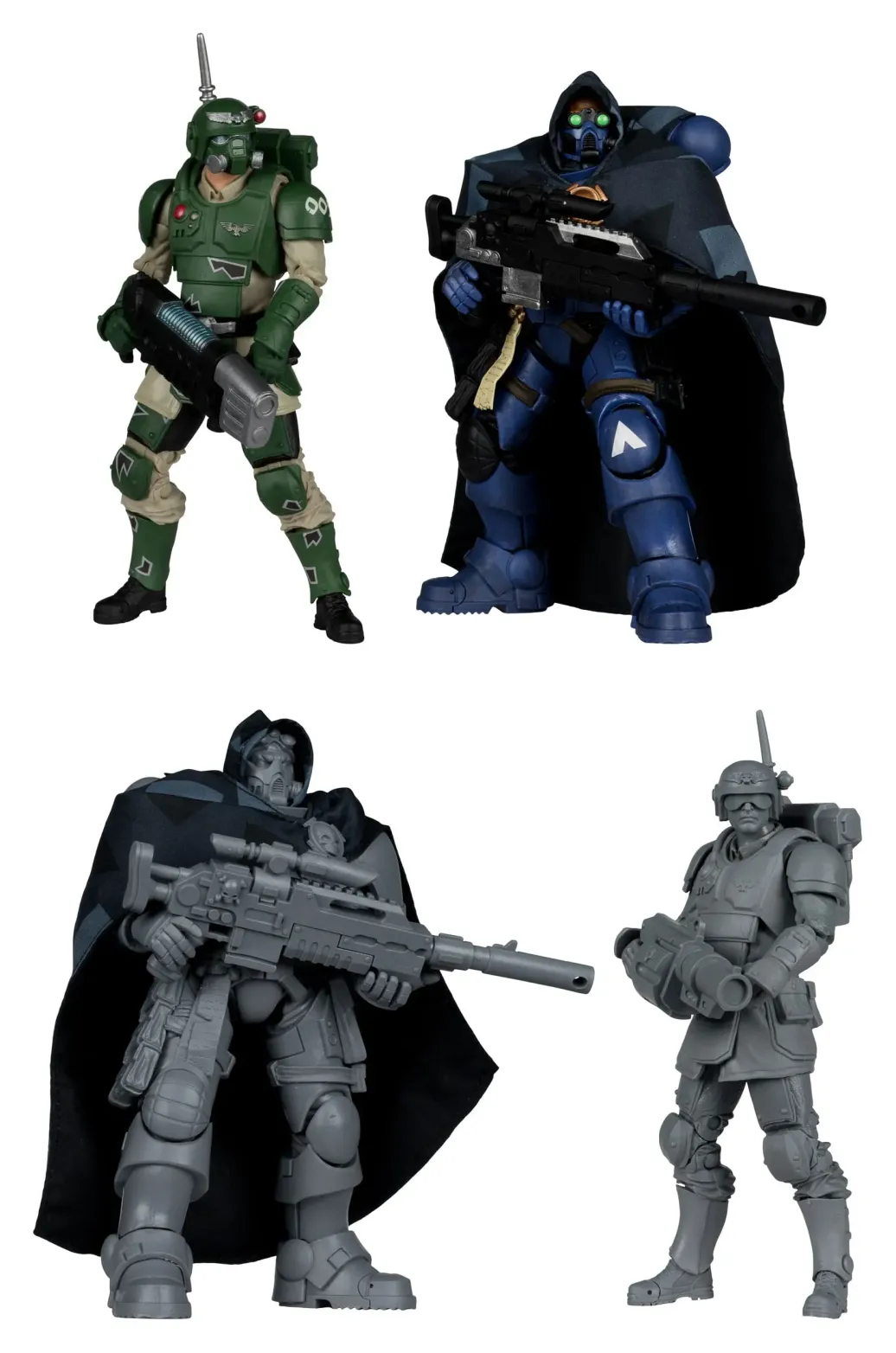 Warhammer 40,000 Actionfiguren 18 cm Wave 9 Sortiment (8)