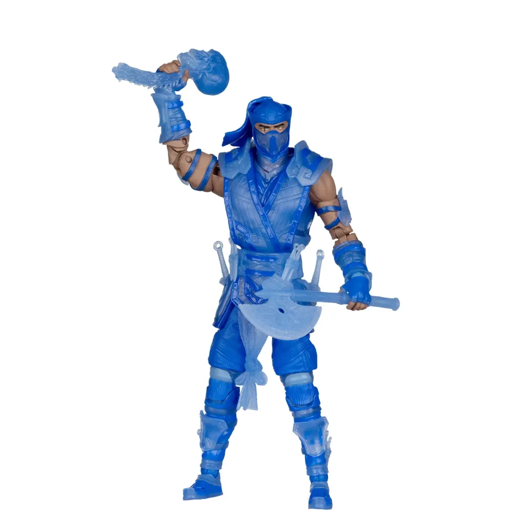 Mortal Kombat Actionfigur Glow in the Dark Edition Sub-Zero (Gold Label) 18 cm