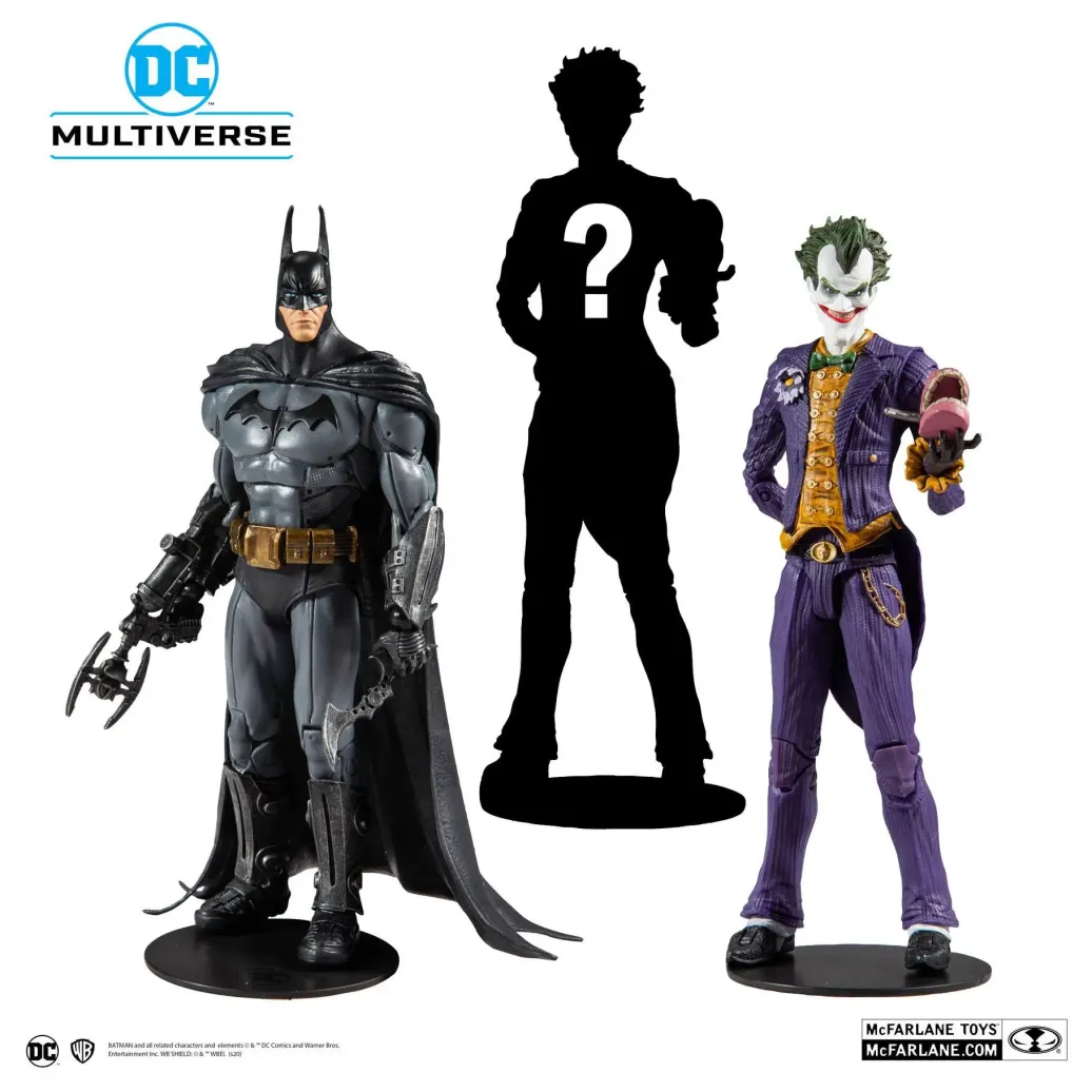 Batman Arkham Asylum Actionfiguren 18 cm Set