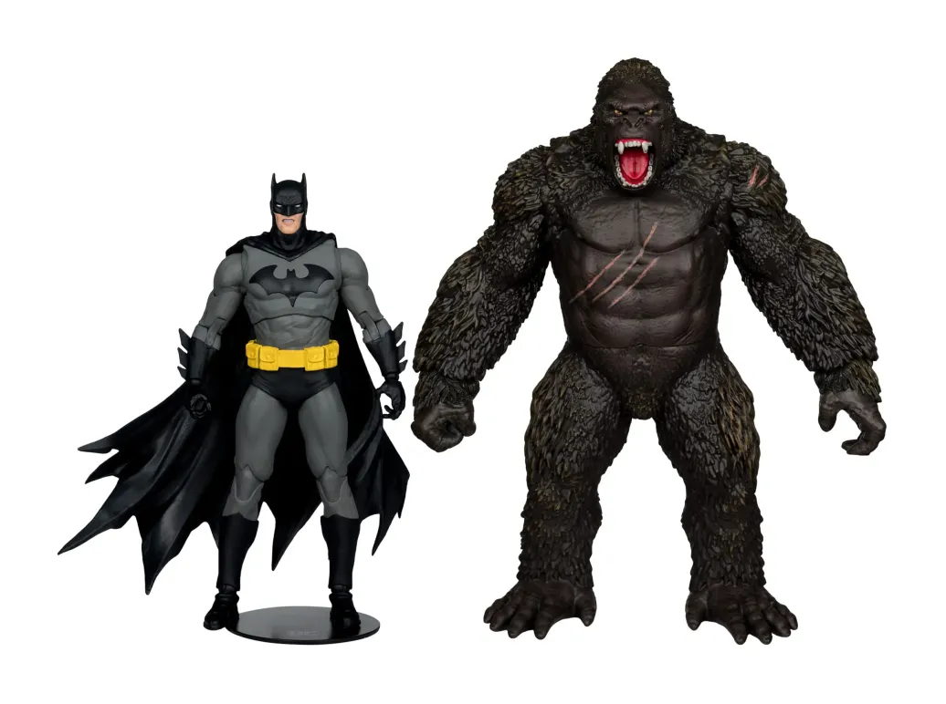 DC Justice League Monsterverse DC Multiverse Actionfiguren 2er-Pack Batman & Kong 29 cm