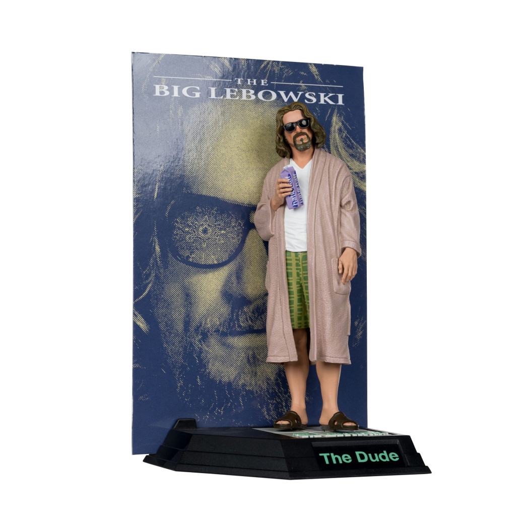 The Big Lebowski Movie Maniacs Statue The Dude (McFarlane Digital) 15 cm