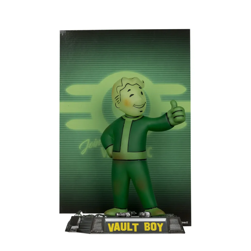 Fallout Movie Maniacs PVC Statue Vault Boy 13 cm
