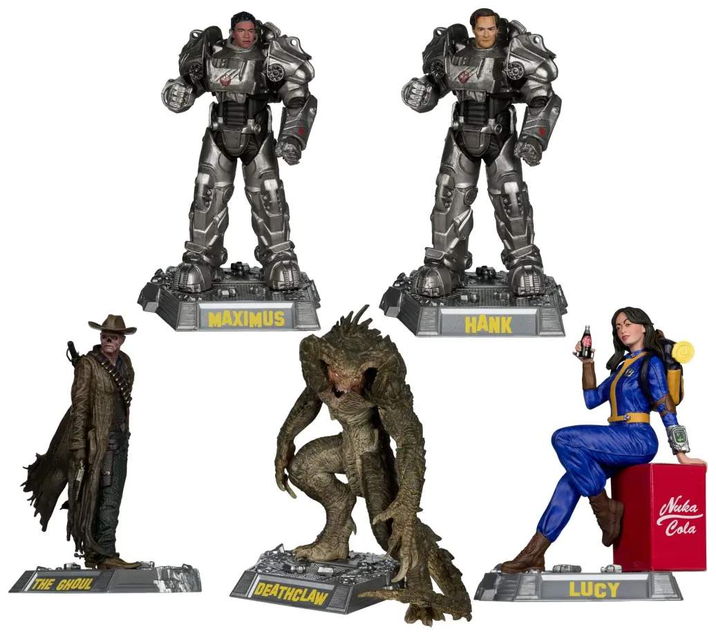 Fallout Movie Maniacs PVC Statuen Wave 3 Sortiment (6)