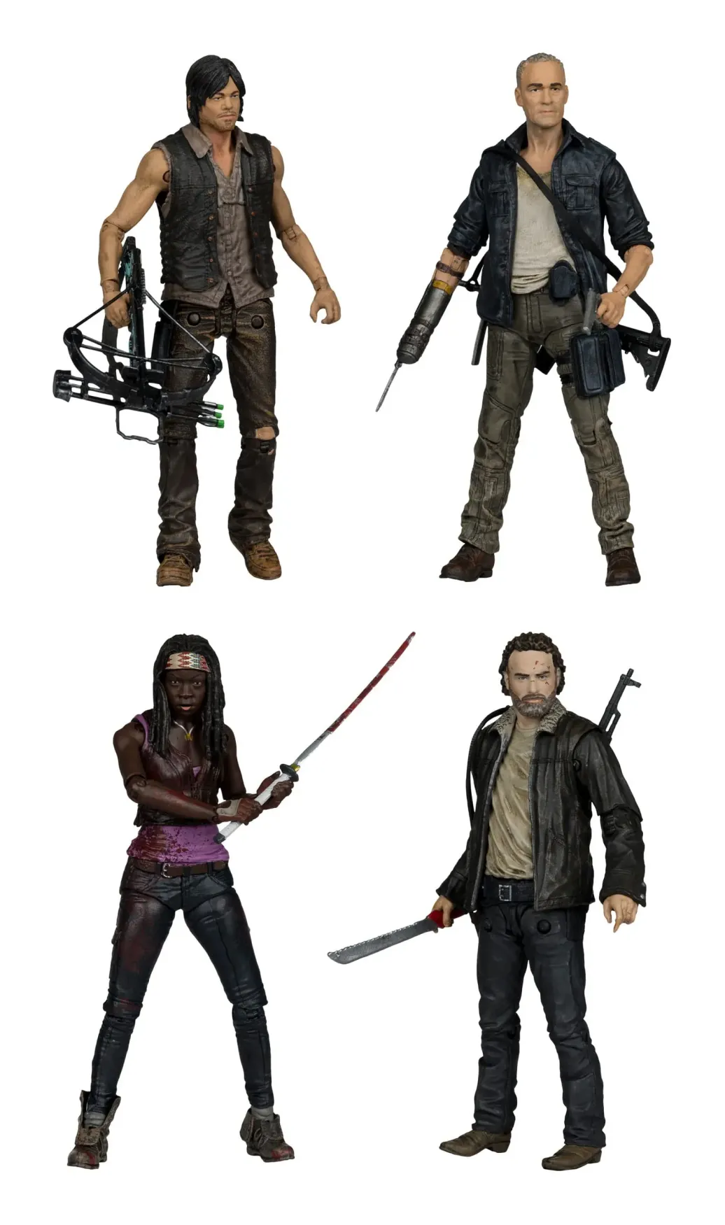 The Walking Dead Actionfiguren 13 cm Wave 1 Sortiment (6)