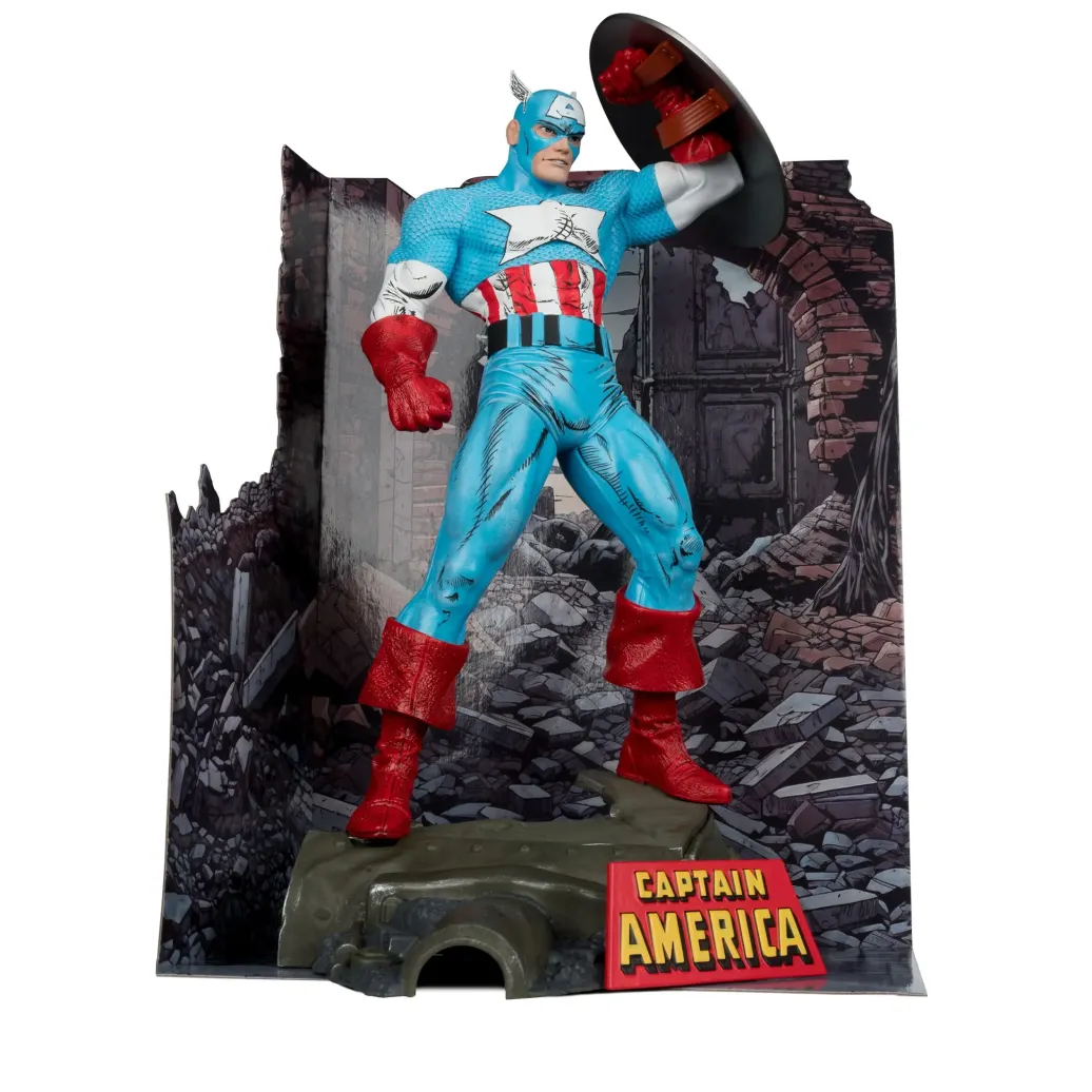 Marvel PVC Statue 1/6 Captain America (The Amazing Spider-Man #323) 28 cm